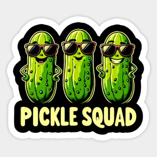 Dill Pickle 	 Vegan Pickle Crew Sticker